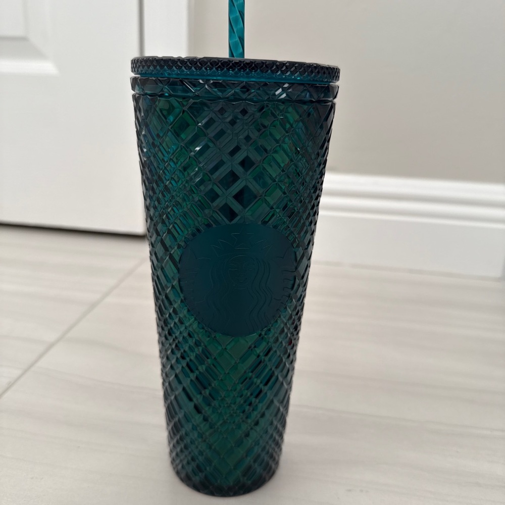 Starbucks 24oz Emerald Green Holiday Tumbler